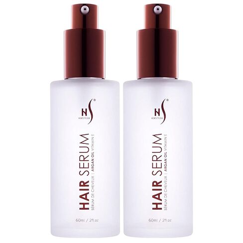 HerStyler Argan Oil Hair Serum - for Frizz, Straightening, Styling & Shine | Hair Repair Serum for Frizzy & Damaged Hair - Lightweight - Hydrating - Fast Absorbing - For Thicker, Fuller Hair - 1 Pack in Saudi Arabia
