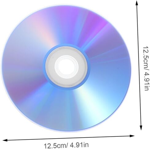 STOBOK DIY Blank DVD/cd Disc with Data Storage Box Empty Writable Video Recording Media for Burning Music and Phone Home Accessories in Kuwait