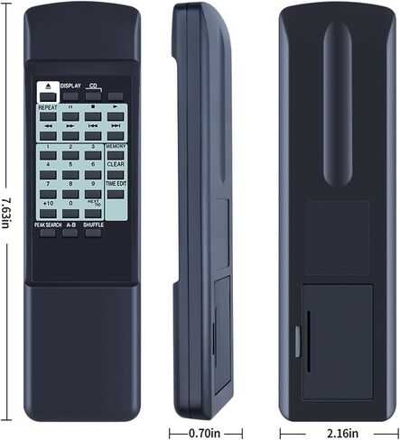 RC-340C RC340C جديد استبدال جهاز التحكم عن بعد مناسب لمشغل الأقراص المضغوطة Onkyo DX-C220 DX-C330 DX-C370 DX-C390DX-3800 DX-7011 DX-7555 DX-C110 DX-C100 DX-C200 DX-7211 in Kuwait