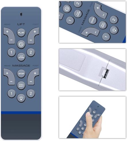 جهاز تحكم عن بعد بديل لـ Tempurpedic Ergo Advanced Rc-wm-101، لـ Serta Motion Signature RC-WM-E02 in Kuwait
