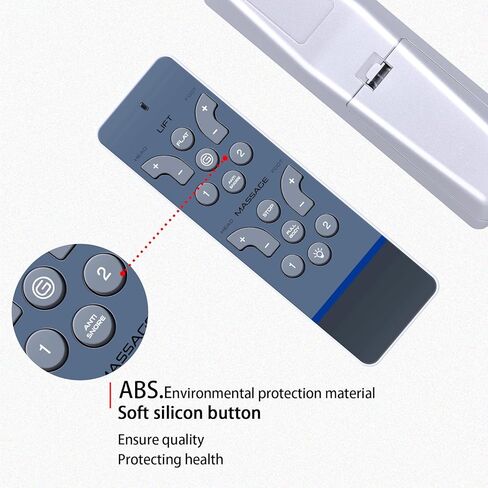 جهاز تحكم عن بعد بديل لـ Tempurpedic Ergo Advanced Rc-wm-101، لـ Serta Motion Signature RC-WM-E02 in Kuwait