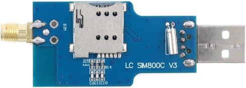 وحدة SIM800C مع منفذ USB تسلسلي، 4 نطاقات لتطوير STM32 in Kuwait