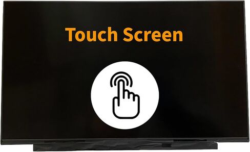 شاشة بديلة للكمبيوتر المحمول LCD تعمل باللمس مقاس 15.6 بوصة عالية الدقة 60 هرتز تعمل باللمس - متوافقة مع أرقام أجزاء HP OEM (M11368-LD1) in Kuwait