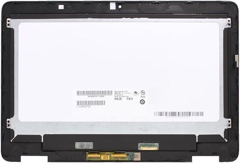 استبدال شاشة LCD تعمل باللمس 6MN9F 0JCGNV 0KY8GR مناسب لجهاز Dell Chromebook 3110 2 في 1 P30T001 P30T002 مجموعة محول رقمي لشاشة LED + إطار 11.6 بوصة 1366 × 768 in Kuwait
