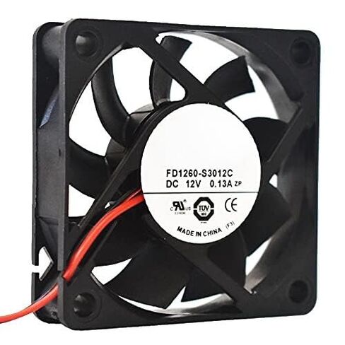 FD1260-S3012C DC 12V 0.13A 60X60X15MM مروحة تبريد in Kuwait