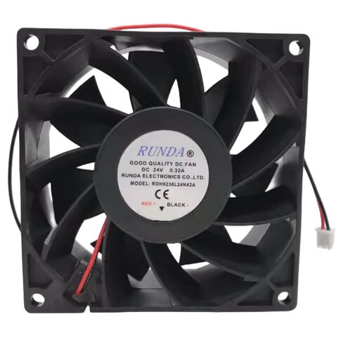 for RDH9238L24N42A DC24V 0.32A 92MM Fan - 9238 9CM 2-Wire Welding Machine Cooling Fan in Kuwait