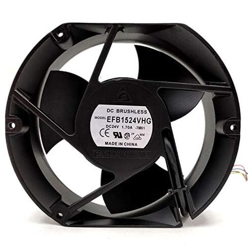 EFB1524VHG 24V DC24V 1.70A 172 × 150 × 51 مم 4 أسلاك عاكس مروحة تبريد كبيرة الحجم in Kuwait