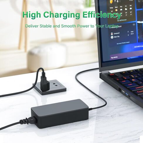 AC Adapter Compatible with HP 24-F0061 24-F0062DS 24-F0066 All-in-One Desktop Power Cord PSU in Kuwait