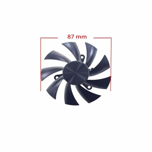 87MM PLA09215B12H DC12V 0.55A 4-Pin Graphics Card Cooling Fan for RTX 3060 12GB GDDR6 ITX in Kuwait