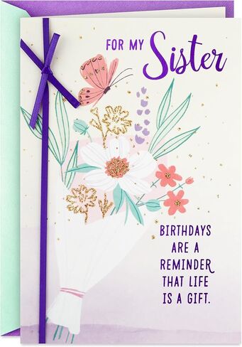 Hallmark Birthday Card for Sister (Life is a Gift) in Saudi Arabia