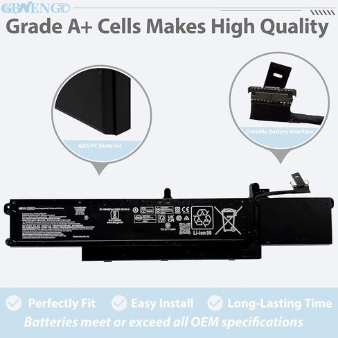 استبدال بطارية الكمبيوتر المحمول VS08XL VX08XL لجهاز HP ZBook Fury 16 G9 6X3J4UT 609L4AV 766X9UA G10 G11 سلسلة محطات العمل المتنقلة TPN-IB0N TPN-DB1F M85951-171 M85951-271 M86087-001 95Wh 15.44 V in Kuwait