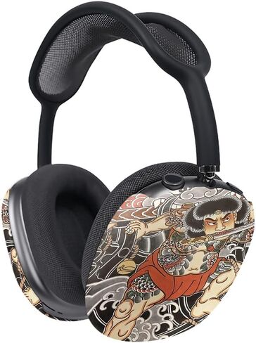​​KESHAMI Hard Protective Case Compatible with AirPods Max, Japanese Art Design, Frosted PC Shell with Matte Texture​ in Kuwait