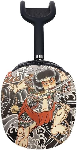 ​​KESHAMI Hard Protective Case Compatible with AirPods Max, Japanese Art Design, Frosted PC Shell with Matte Texture​ in Kuwait