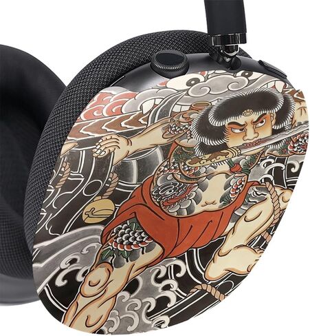 ​​KESHAMI Hard Protective Case Compatible with AirPods Max, Japanese Art Design, Frosted PC Shell with Matte Texture​ in Kuwait