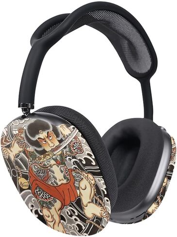 ​​KESHAMI Hard Protective Case Compatible with AirPods Max, Japanese Art Design, Frosted PC Shell with Matte Texture​ in Kuwait