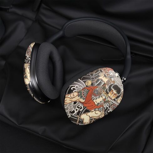 ​​KESHAMI Hard Protective Case Compatible with AirPods Max, Japanese Art Design, Frosted PC Shell with Matte Texture​ in Kuwait