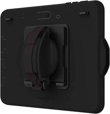 حافظة Incipio Capture متينة لجهاز Microsoft Surface Go 2 / Go - حافظة قوية للغاية معتمدة من Microsoft [حزام اليد؛ وظيفة الحامل؛ حامل القلم السطحي] - MRSF-125-BLK in Kuwait