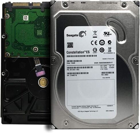 Seagate Constellation ES 1 تيرابايت 7200 دورة في الدقيقة 6 جيجابايت/ثانية SATA 64 ميجابايت ذاكرة تخزين مؤقت 3.5 بوصة محرك أقراص داخلي مكشوف (ST1000NM0011) (متجدد) in Kuwait