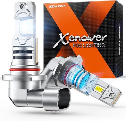 H11 H16 H8 LED Fog Light Bulbs, 400% Brightness 1:1 Size Halogen Replacement Bulbs for Cars,Trucks, Strong Light Penetration Fog Light LED, 6500K White, Pack of 2 in Kuwait