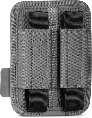 Savior Equipment Tactical Pistol Mag Pouch 9mm .40 45acp Open-Top Single & Double Stack Mag Holder Softshell Mags Storage Universal Magazine Carrier, Elastic Band to Hold Tight, Hook-Backed Panel in Kuwait