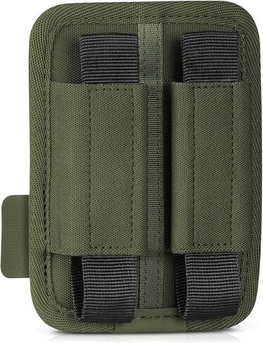 Savior Equipment Tactical Pistol Mag Pouch 9mm .40 45acp Open-Top Single & Double Stack Mag Holder Softshell Mags Storage Universal Magazine Carrier, Elastic Band to Hold Tight, Hook-Backed Panel in Kuwait