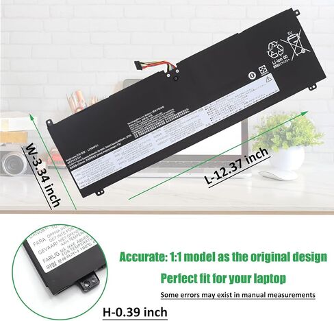 L21M4PE1 Laptop Battery Replacement for Lenovo Legion S7 16IAH7 16ARHA7 Yoga 7 16IAH7 Series Notebook L21C4PE1 L21B4PE1 SB11F29419 5B11F29413 SB11N52215 15.52V 99.99Wh 6443mAh in Kuwait