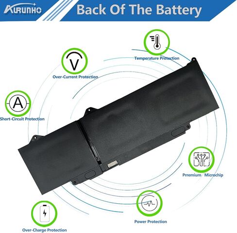 JTG7N 42Wh Battery Replacement for Dell Latitude 5340 5340 2-in-1 5540 5440 3540 3440 3340 5550 5450 5350 3450 3550 Precision 3590 3580 3480 3490 JTG7N 542WP 7RDGP 11.4V in Kuwait