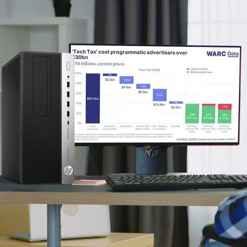 HP ProDesk 600 G5 MT Business Desktop PC, Core i5-9500, 8GB RAM, 256GB SSD, WiFi, BT, Mouse & Keyboard, Windows 11 Pro (Renewed) in Kuwait