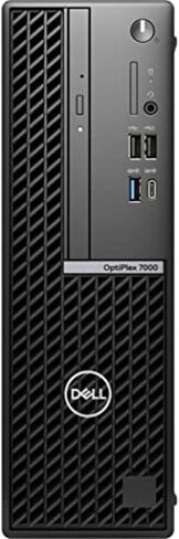Dell Optiplex 7000 SFF Desktop (2022) | Core i7-12700 - 256GB SSD Hard Drive - 16GB RAM | 12 cores @ 4.9 GHz Win 11 Pro Black (Renewed) in Kuwait