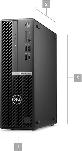 Dell Optiplex 7000 SFF Desktop (2022) | Core i7-12700 - 256GB SSD Hard Drive - 16GB RAM | 12 cores @ 4.9 GHz Win 11 Pro Black (Renewed) in Kuwait