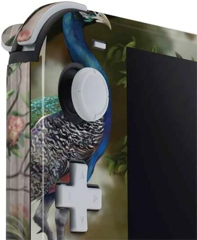 Skinit Decal Gaming Skin Compatible with Nintendo Switch Lite - Originally Designed Woman with Peacocks by Nene Thomas Design in Kuwait