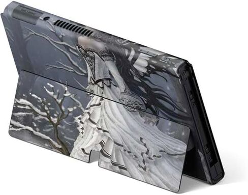 ملصق ألعاب Skinit متوافق مع Nintendo Switch OLED (2021) - Nene Thomas Fairy مع بومة في الثلج من Nene Thomas Design in Kuwait