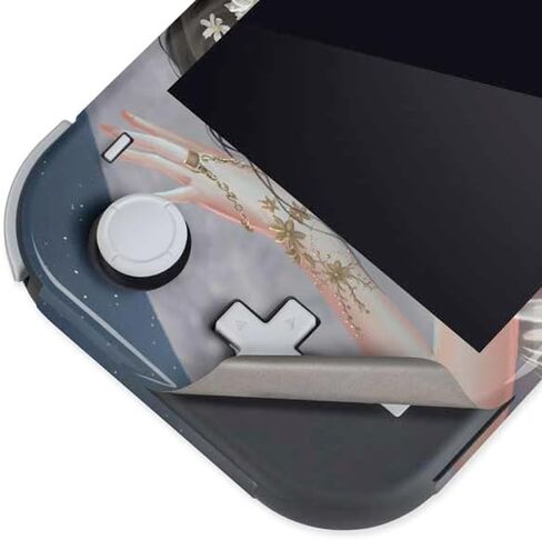 Skinit Decal Gaming Skin Compatible with Nintendo Switch Lite - Originally Designed Fairy on Moon with Birds by Nene Thomas Design in Kuwait
