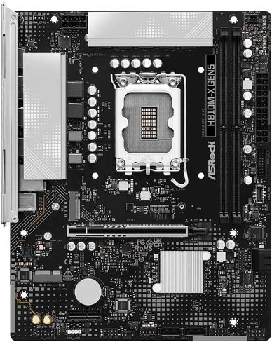 H810M-X Gen5 Micro-ATX, Intel Core Ultra (Series 2), DDR5 6400, PCIe 5.0, 2.5G LAN, 6+1+1+1+1 Power Phase in Kuwait