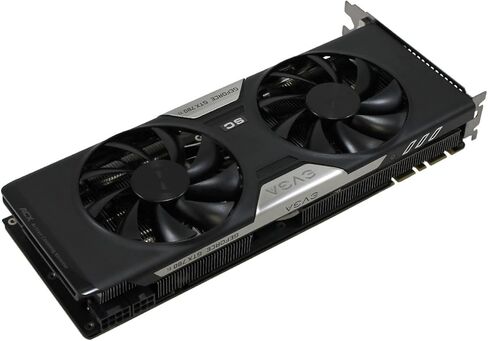 بطاقات رسومات EVGA GeForce GTX 780 Ti Superclocked w/ACX Cooler 3GB GDDR5 384bit Dual-Link DVI-I DVI-D HDMI DP SLI 03G-P4-2884-KR (متجددة) in Kuwait