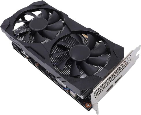 بطاقة رسومات كمبيوتر Diyeeni، بطاقة فيديو للألعاب GDDR6 192 بت بسعة 6 جيجابايت، ورسومات ألعاب بمراوح تبريد مزدوجة مع دعم عرض AI لـ 1080p 2K AAA in Kuwait