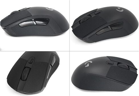 Anti-Slip Tape Rubber Sticker Black for Logitech G Pro Wireless Gaming Mouse in Kuwait
