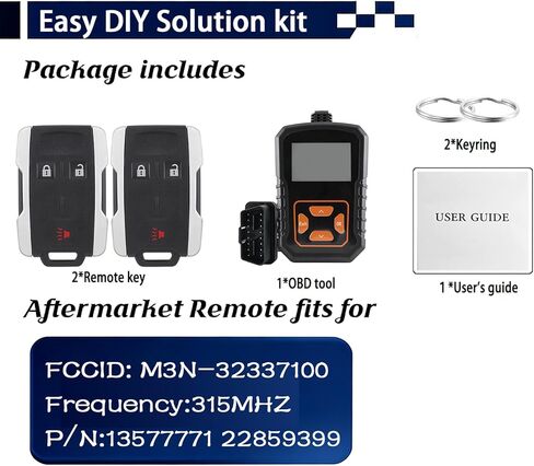 DIY مفتاح التحكم عن بعد Fob لـ 2019 Chevy Silverado Key Fob Cover - حامي السيليكون لـ 2015-2020 Chevy Silverado 1500 Remote Key 2014-2020 Chevy Silverado Colorado 2014-2018 GMC Sierra Canyon، in Kuwait