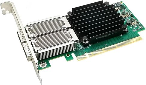 خادم الشبكة Connectx-4 EDR + محول Mcx456A-Ecat Vpi بسرعة 100 جيجابت، منافذ Qsfp28 مزدوجة، 100 جيجابت Nic Pcie * 16، 100 جيجا. (دعامة طويلة) in Kuwait