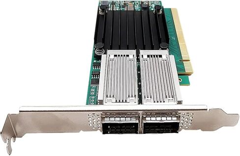 خادم الشبكة Connectx-4 EDR + محول Mcx456A-Ecat Vpi بسرعة 100 جيجابت، منافذ Qsfp28 مزدوجة، 100 جيجابت Nic Pcie * 16، 100 جيجا. (دعامة طويلة) in Kuwait