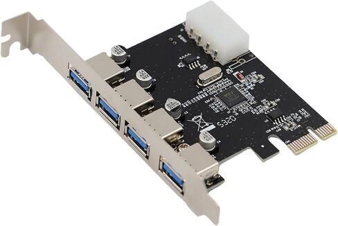 OrdinarYone 2/4 منفذ سريع السرعة USB3.0 PCIE بطاقة التوسع PCIE USB3.0 محول محول محول مجلس ملحقات التخزين الخارجية in Kuwait