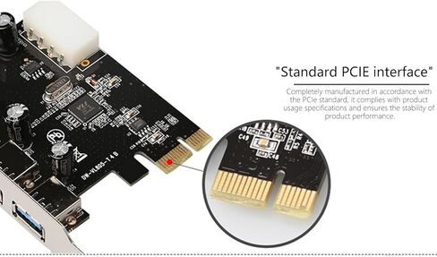 OrdinarYone 2/4 منفذ سريع السرعة USB3.0 PCIE بطاقة التوسع PCIE USB3.0 محول محول محول مجلس ملحقات التخزين الخارجية in Kuwait