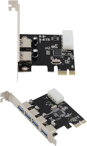 OrdinarYone 2/4 منفذ سريع السرعة USB3.0 PCIE بطاقة التوسع PCIE USB3.0 محول محول محول مجلس ملحقات التخزين الخارجية in Kuwait