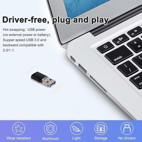 الألومنيوم البسيطة USB 3.0 محول قارئ بطاقات الذاكرة لبطاقة مايكرو SD / TF قارئ بطاقات محول جهاز كمبيوتر شخصي محمول in Kuwait