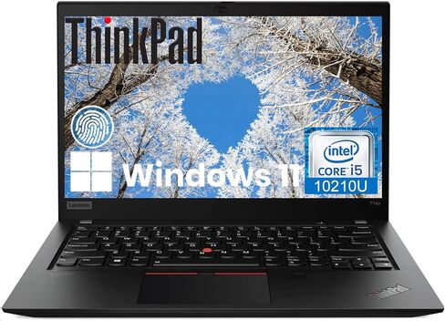 Lenovo Thinkpad T14s Laptop, 14" FHD 1080p Windows 11 PC, Intel Core i5-10210U up to 4.2GHz, 256GB SSD, 8GB RAM, Type-C, i5 Laptop (Renewed) in Kuwait