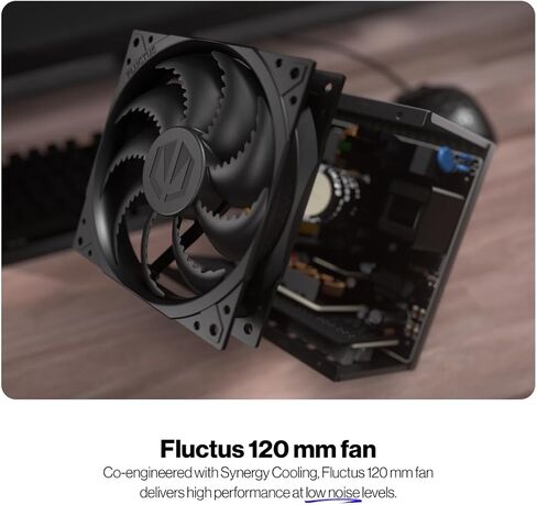 ENDORFY Supremo FM6 Gold 850W، مزود طاقة ATX 3.1 PC، شهادة 80 Plus® Gold، تشغيل هادئ، مروحة Fluctus مع محامل FDB، مكثفات يابانية 100%، إدارة كابلات معيارية كاملة، قابس الاتحاد الأوروبي in Kuwait