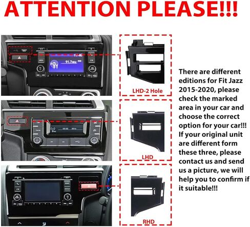 for Honda Fit Jazz 2015-2020 RHD CarPlay Android Auto Navigation Stereo GPS Radio Reverse Camera Display 10" IPS Touchscreen Headunit Tablet Pad Media Player, if Applicable Quad Core 4G+64G in Kuwait