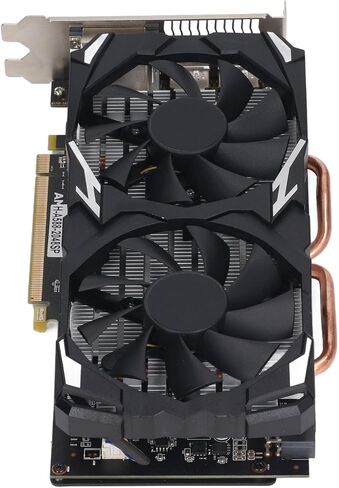 بطاقة رسومات RX580 عالية الأداء 8 جيجابايت GDDR5 256BIT بطاقة رسومات كمبيوتر مكتبي للألعاب لألعاب الكمبيوتر وتحرير الفيديو والإلكترونيات المعدنية (RX580 8GB GDDR5 256BIT) in Kuwait