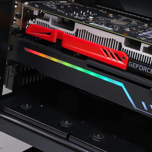 Colorful Graphics Card Holder 5V 3 Pin ARGB Vertical Vertical GPU Frame ARGB Sync Brace Graphics Video Bracket in Kuwait