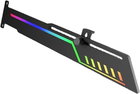 Colorful Graphics Card Holder 5V 3 Pin ARGB Vertical Vertical GPU Frame ARGB Sync Brace Graphics Video Bracket in Kuwait